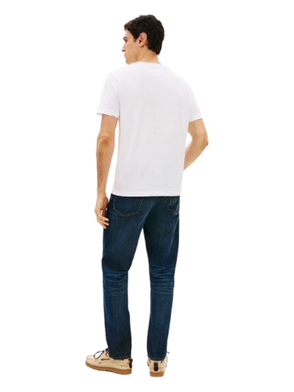 Tommy Hilfiger T-shirt Uomo Mod. MWOMW42365 YBR Bianco