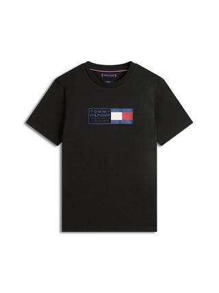 Tommy Hilfiger T-shirt Uomo Mod. MWOMW42366 BDS Nero