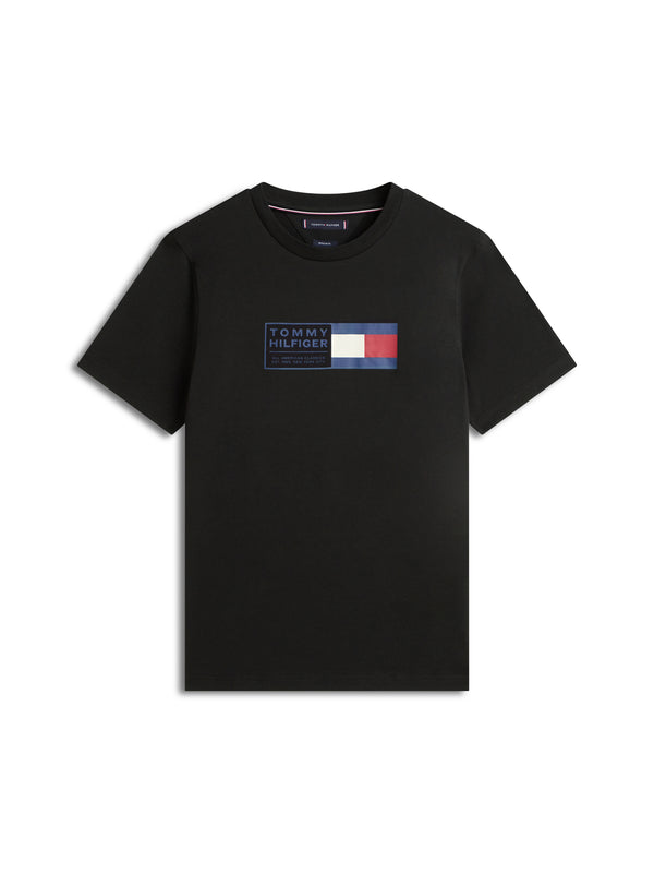 Tommy Hilfiger T-shirt Uomo Mod. MWOMW42366 BDS Nero