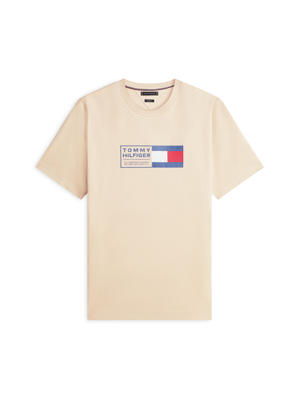 Tommy Hilfiger T-shirt Uomo Mod. MWOMW42366 RBT Beige