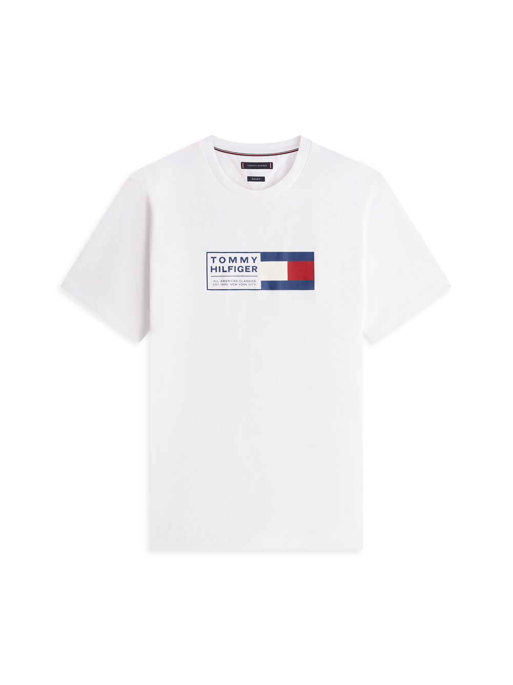 Tommy Hilfiger T-shirt Uomo Mod. MWOMW42366 YBR Bianco