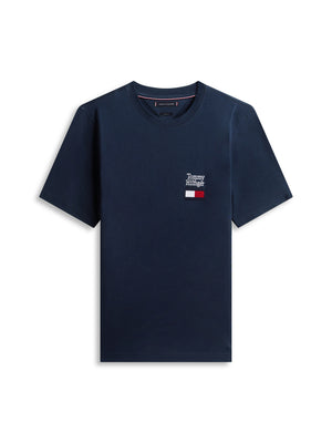 Tommy Hilfiger T-shirt Uomo Mod. MWOMW42367 DW5 Blu