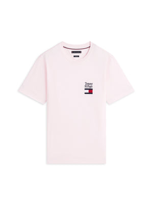 Tommy Hilfiger T-shirt Uomo Mod. MWOMW42367 TPB Rosa