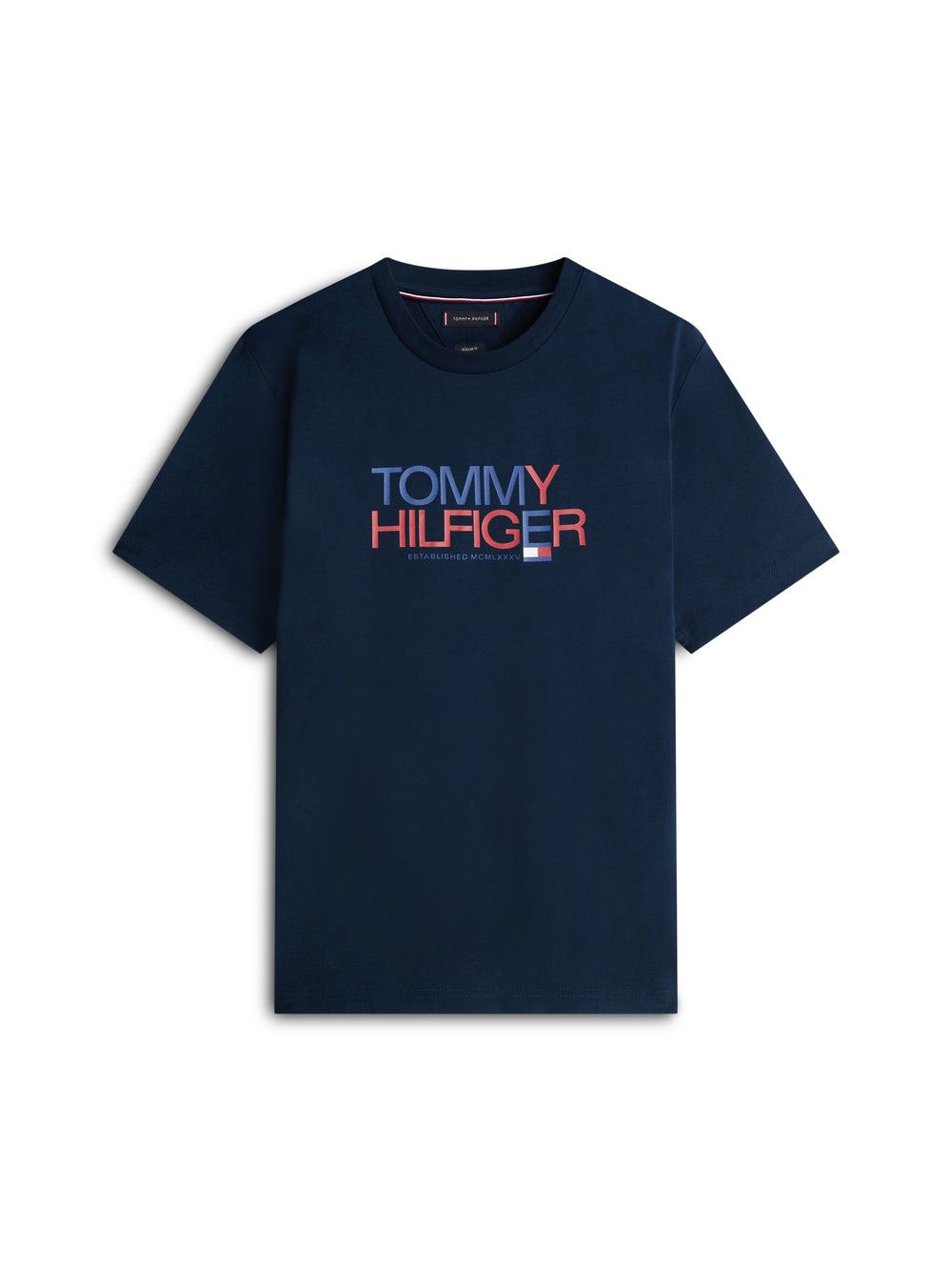 Tommy Hilfiger T-shirt Uomo Mod. MWOMW42369 DW5 Blu
