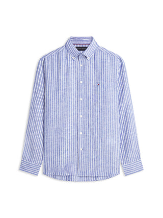 Tommy Hilfiger Camicia m/l Uomo Mod. MWOMW42400 LI-RI 0A4 Celeste