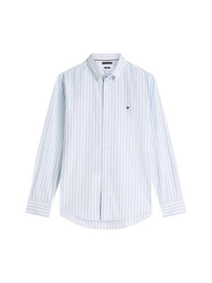 Tommy Hilfiger Camicia m/l Uomo Mod. MWOMW42440 POP-RIG 0A4 Celeste