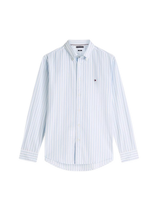Tommy Hilfiger Camicia m/l Uomo Mod. MWOMW42440 POP-RIG 0A4 Celeste