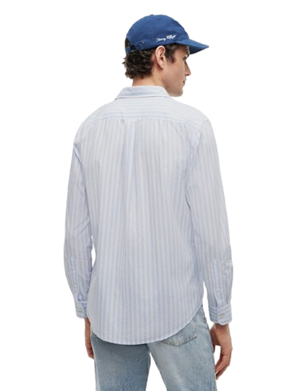 Tommy Hilfiger Camicia m/l Uomo Mod. MWOMW42440 POP-RIG 0A4 Celeste