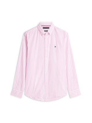 Tommy Hilfiger Camicia m/l Uomo Mod. MWOMW42440 POP-RIG 0D1 Rosa