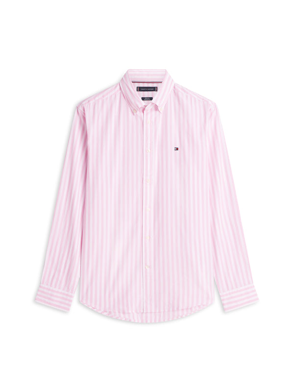 Tommy Hilfiger Camicia m/l Uomo Mod. MWOMW42440 POP-RIG 0D1 Rosa