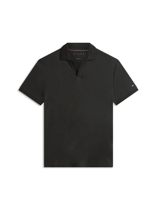 Tommy Hilfiger Polo M/C Uomo Mod. MWOMW42745 DERBY BDS Nero