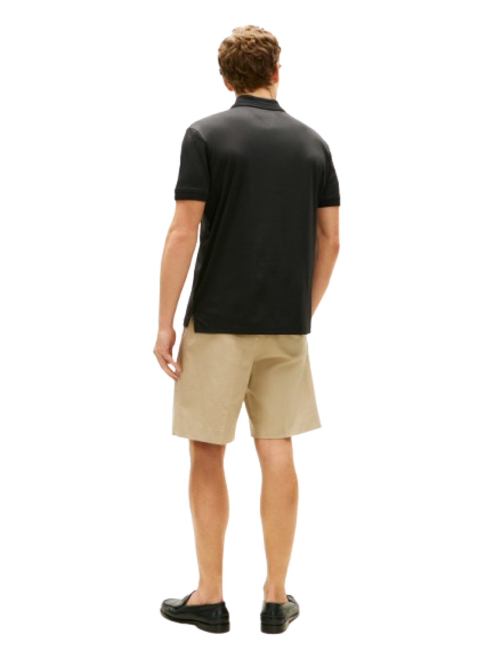 Tommy Hilfiger Polo M/C Uomo Mod. MWOMW42745 DERBY BDS Nero