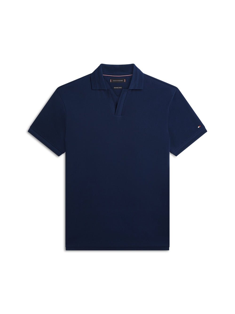 Tommy Hilfiger Polo M/C Uomo Mod. MWOMW42745 DERBY DCC Blu