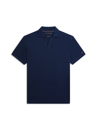 Tommy Hilfiger Polo M/C Uomo Mod. MWOMW42745 DERBY DCC Blu