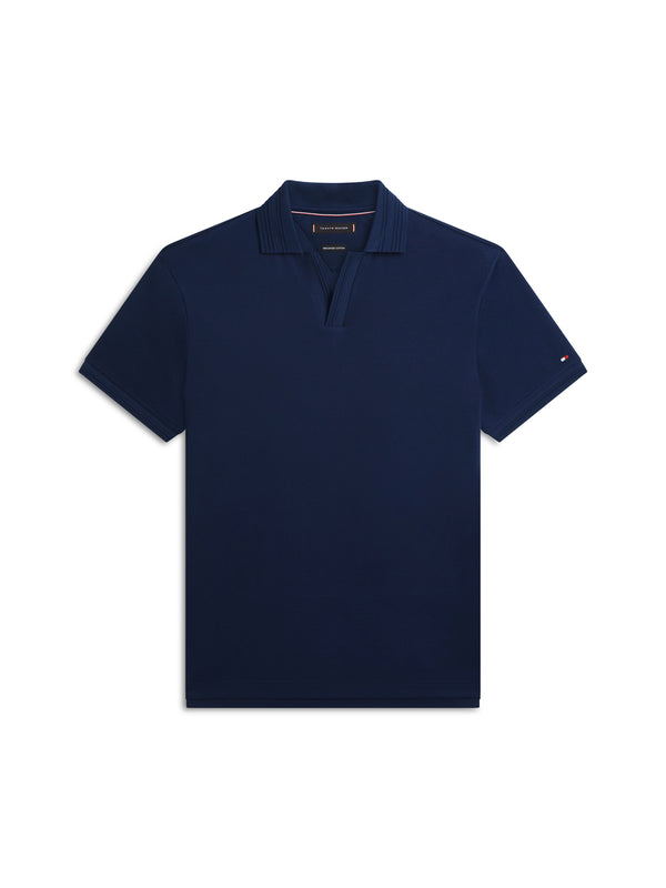 Tommy Hilfiger Polo M/C Uomo Mod. MWOMW42745 DERBY DCC Blu
