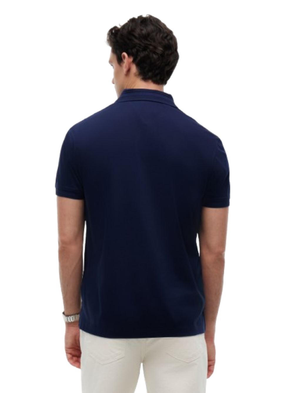 Tommy Hilfiger Polo M/C Uomo Mod. MWOMW42745 DERBY DCC Blu