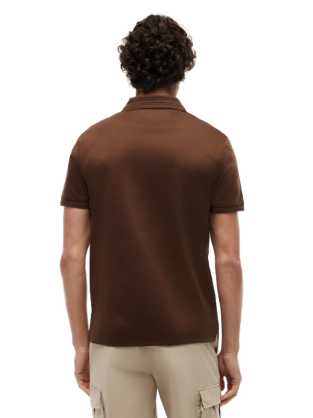 Tommy Hilfiger Polo M/C Uomo Mod. MWOMW42745 DERBY GV0 Moro