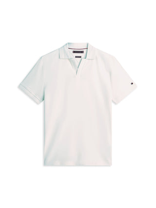 Tommy Hilfiger Polo M/C Uomo Mod. MWOMW42745 DERBY ZOO Ivory