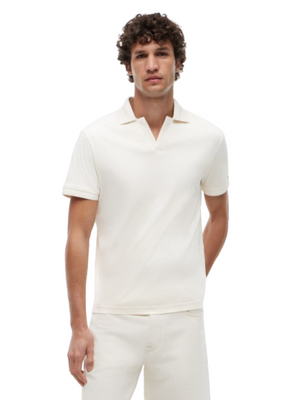 Tommy Hilfiger Polo M/C Uomo Mod. MWOMW42745 DERBY ZOO Ivory