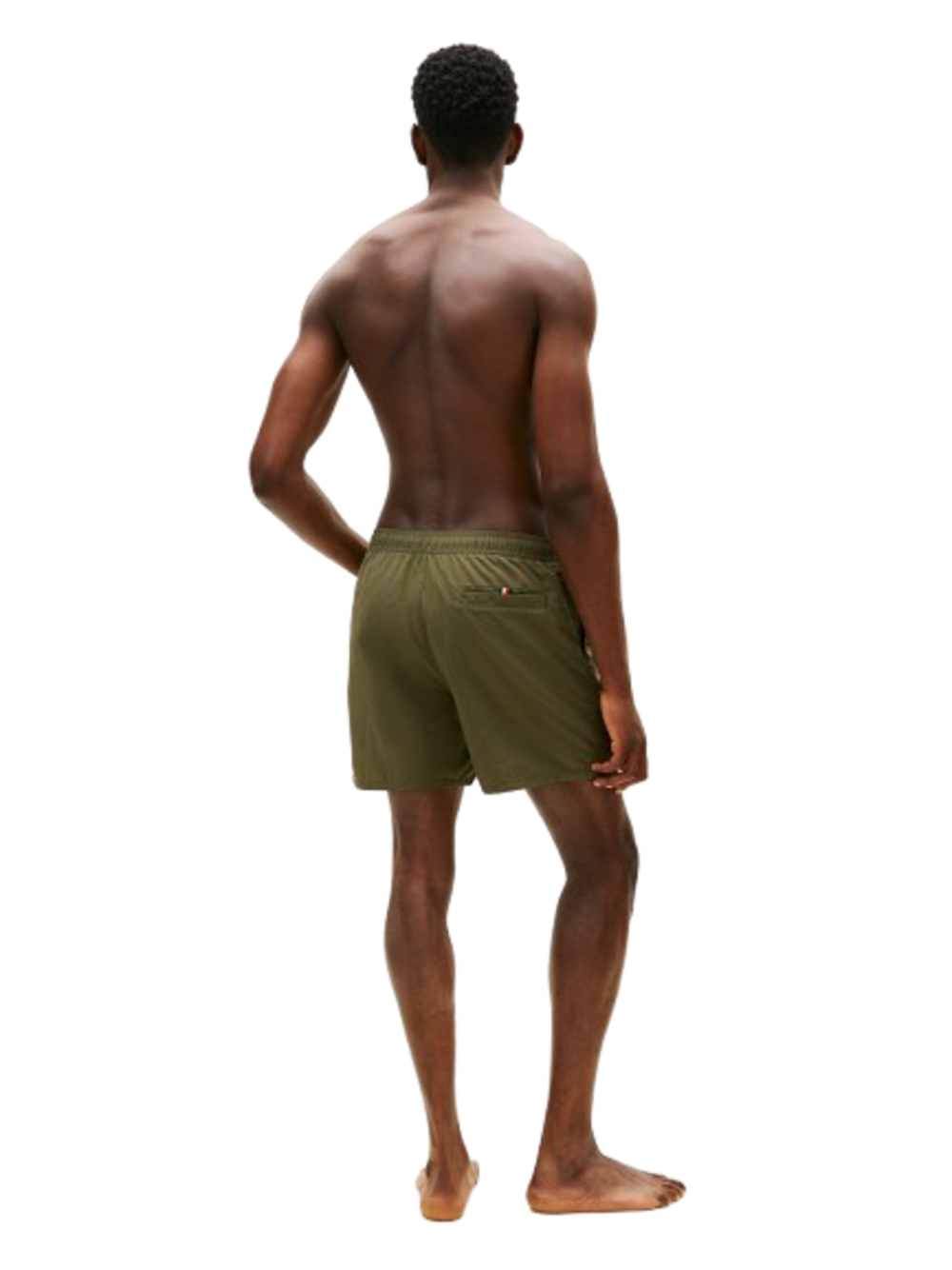 Tommy Hilfiger Short Mare Uomo Mod. UM0UM03748 RBN Verde