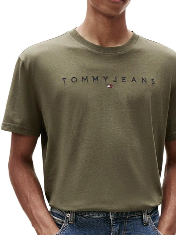Tommy Hilfiger T-shirt Uomo Mod. DM0DM20744 GYI Verde