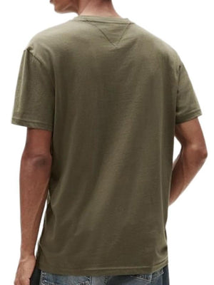 Tommy Hilfiger T-shirt Uomo Mod. DM0DM20744 GYI Verde