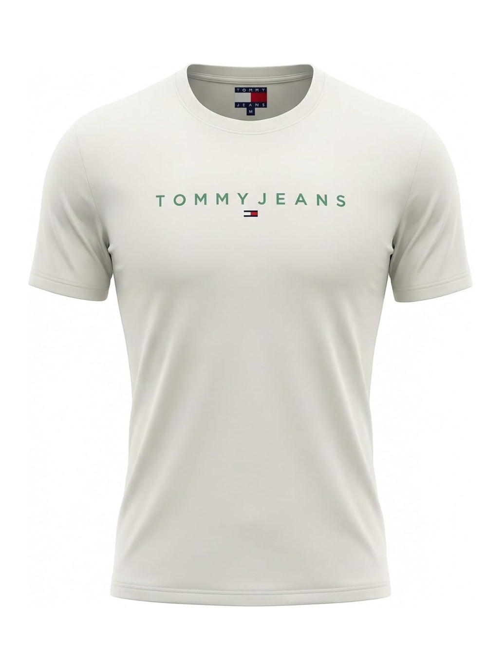 Tommy Hilfiger T-shirt Uomo Mod. DM0DM20744 L5Y BAHAMA Verde
