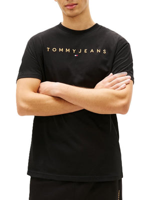 Tommy Hilfiger T-shirt Uomo Mod. DM0DM20744 SEV Nero
