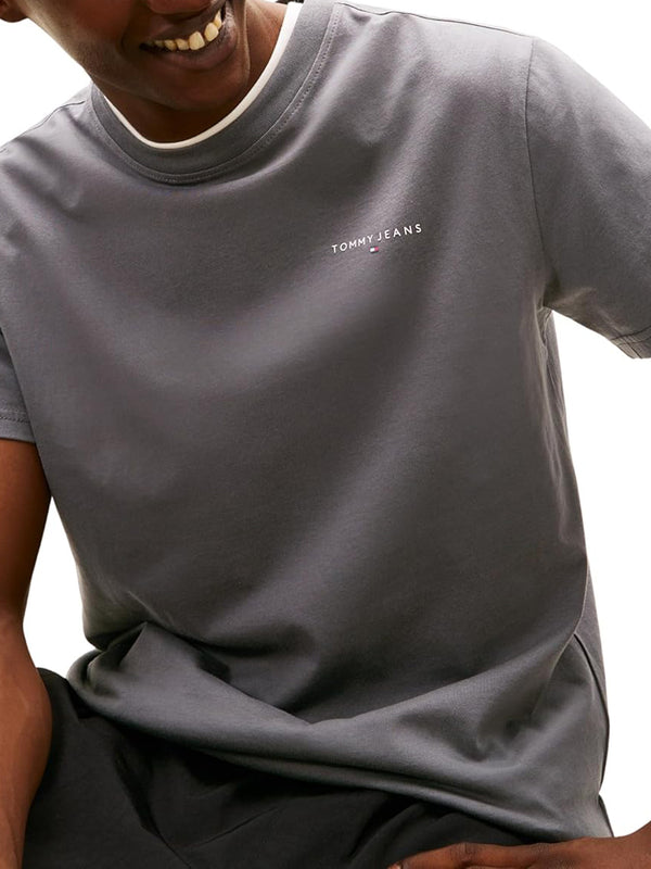 Tommy Hilfiger T-shirt Uomo Mod. DM0DM21780 PT2 Grigio