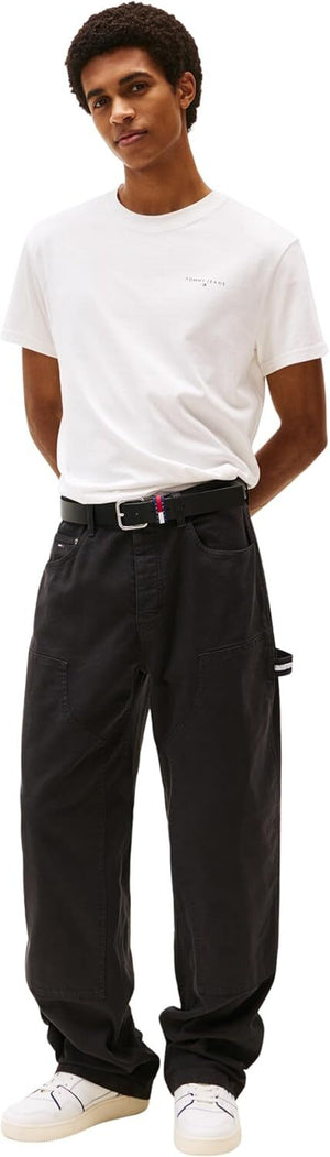 Tommy Hilfiger T-shirt Uomo Mod. DM0DM21780 YBL Bianco