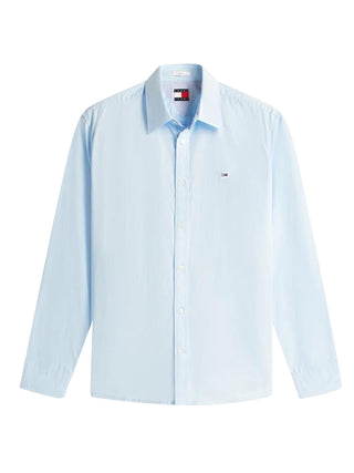 Tommy Hilfiger Camicia m/l Uomo Mod. DM0DM22026 C3Q Celeste