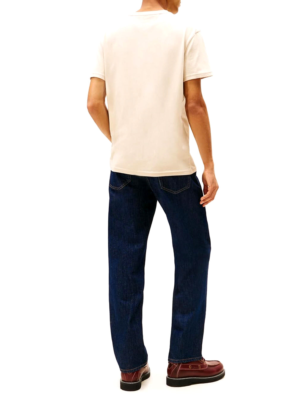 Tommy Hilfiger T-shirt Uomo Mod. DM0DM22317 ABY Beige
