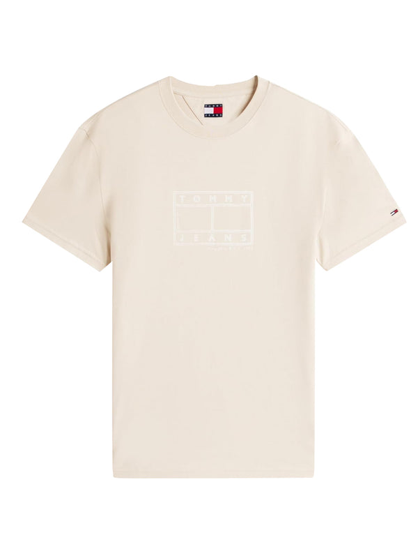 Tommy Hilfiger T-shirt Uomo Mod. DM0DM22317 ABY Beige