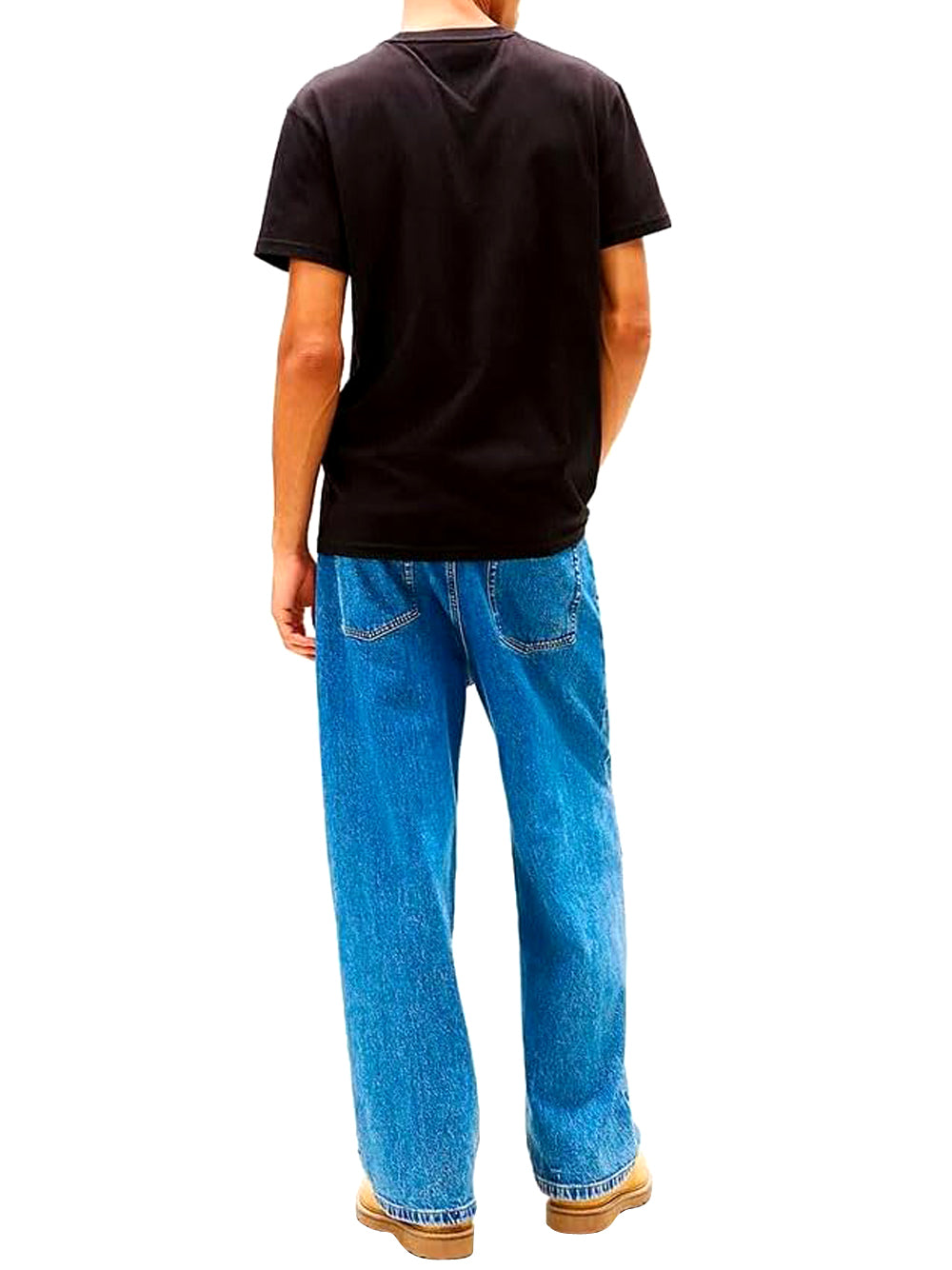 Tommy Hilfiger T-shirt Uomo Mod. DM0DM22317 BDS Nero