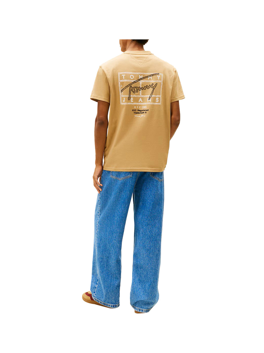 Tommy Hilfiger T-shirt Uomo Mod. DM0DM22319 AEN Beige