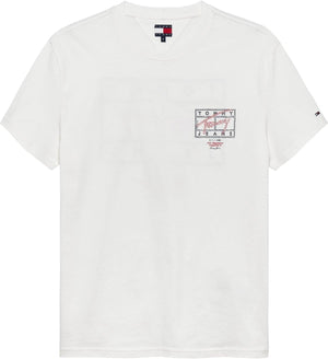 Tommy Hilfiger T-shirt Uomo Mod. DM0DM22319 YBL Bianco