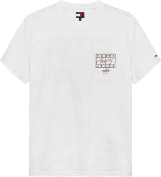 Tommy Hilfiger T-shirt Uomo Mod. DM0DM22319 YBL Bianco