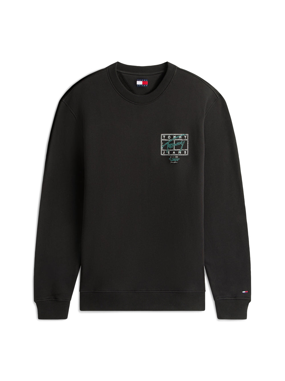 Tommy Hilfiger Felpa G Uomo Mod. DM0DM22366 BDS Nero