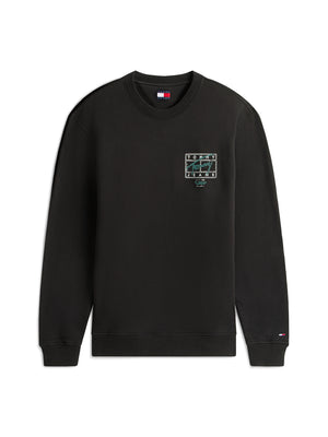 Tommy Hilfiger Felpa G Uomo Mod. DM0DM22366 BDS Nero