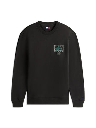 Tommy Hilfiger Felpa G Uomo Mod. DM0DM22366 BDS Nero