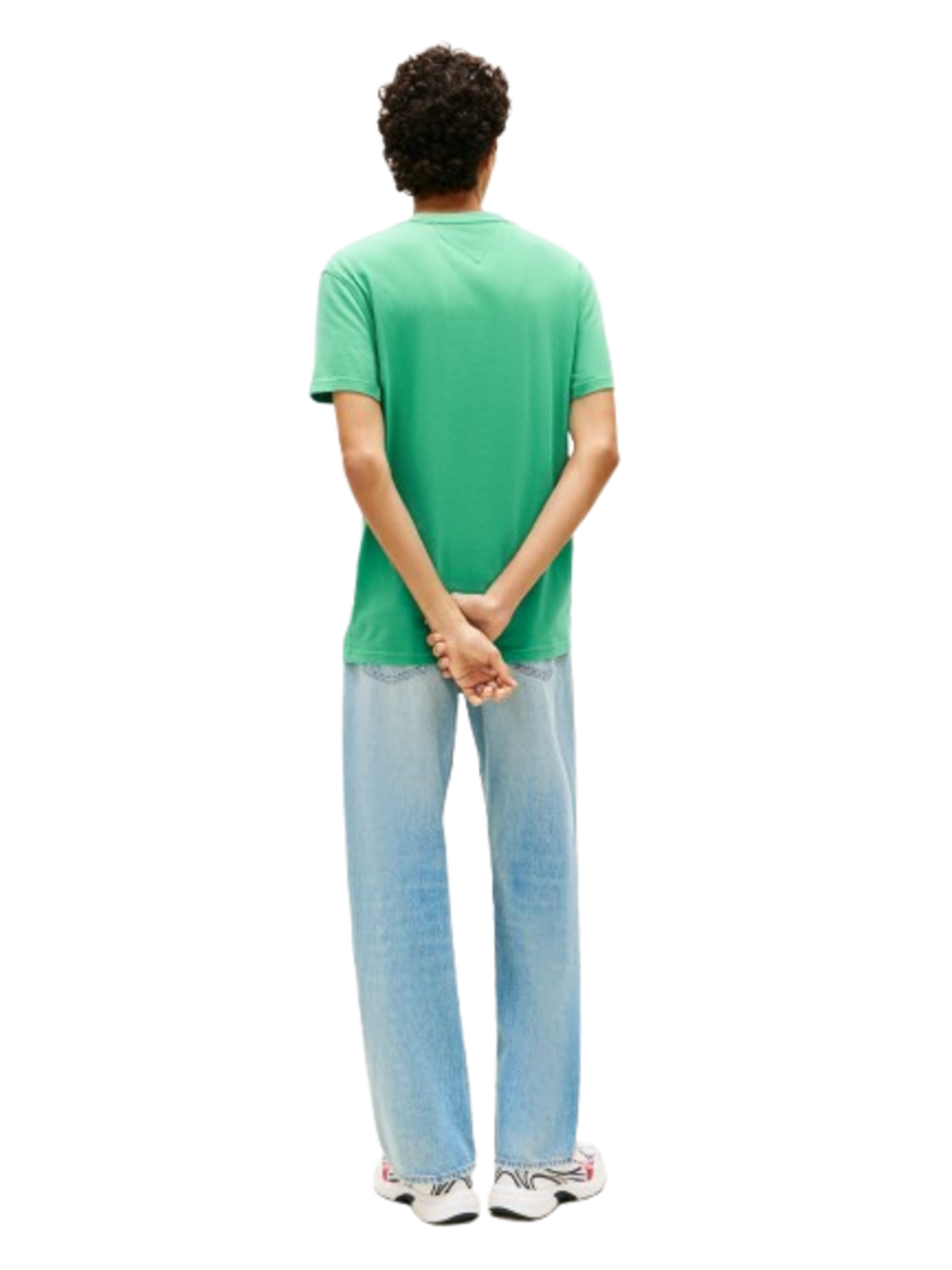 Tommy Hilfiger T-shirt Uomo Mod. DM0DM22504 L5Y BAHAMA GREEN Verde