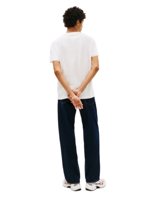 Tommy Hilfiger T-shirt Uomo Mod. DM0DM22504 YBL Bianco