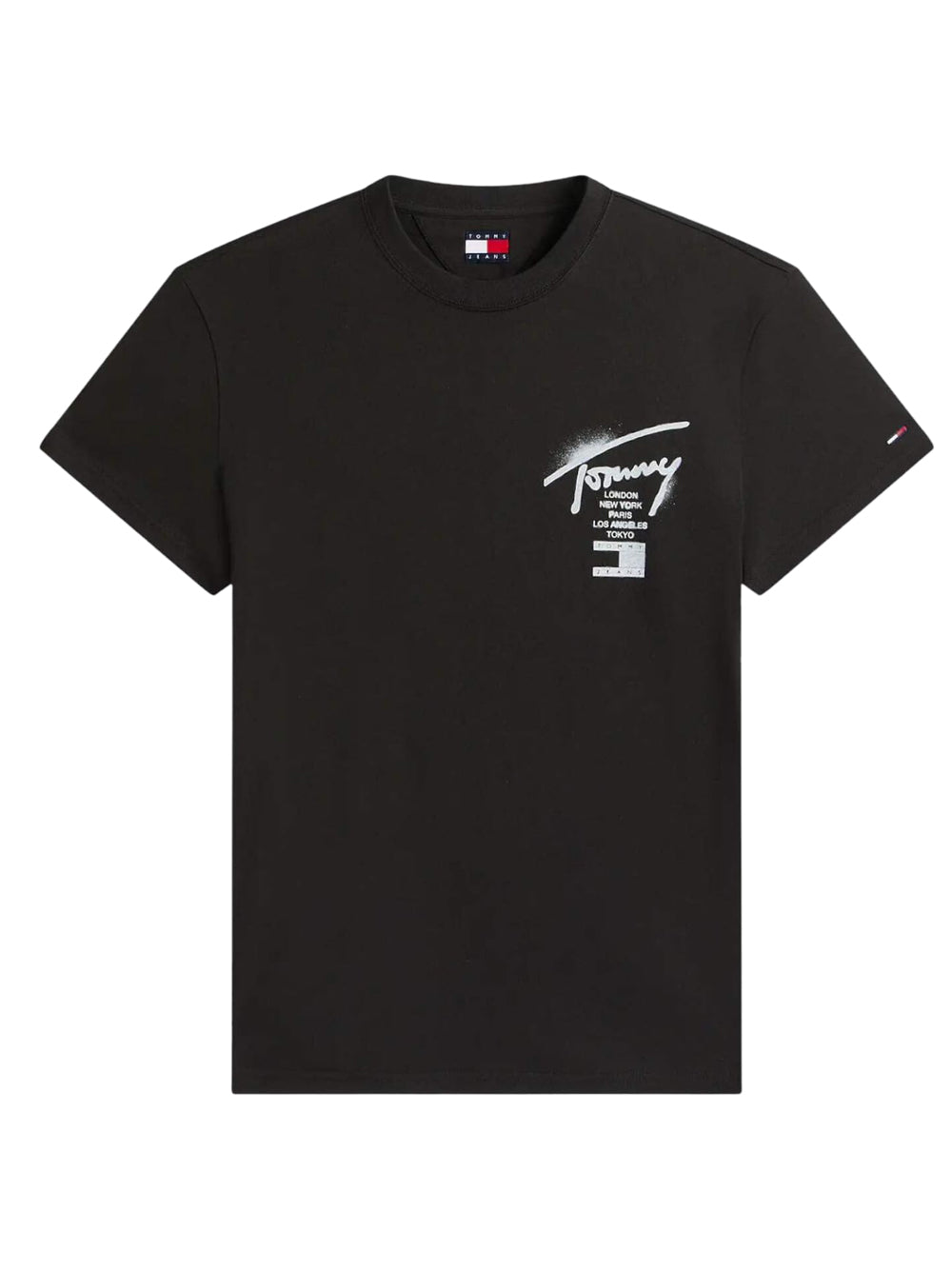 Tommy Hilfiger T-shirt Uomo Mod. DM0DM22553 BDS Nero