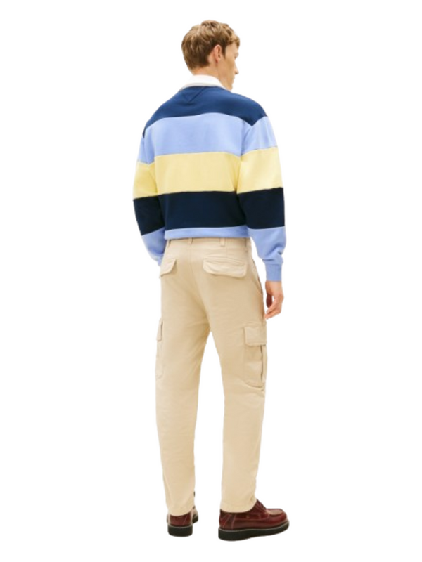 Tommy Hilfiger Pantalone Cargo Uomo Mod. DM0DM22651 ABY Beige