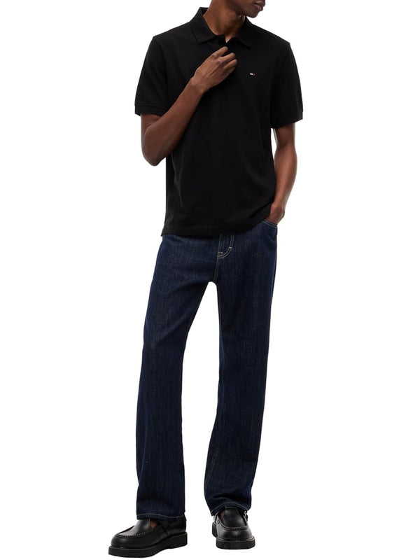 Tommy Hilfiger Polo M/C Uomo Mod. DM0DM22711 BDS Nero