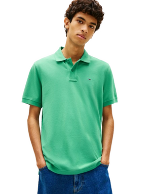 Tommy Hilfiger Polo M/C Uomo Mod. DM0DM22711 L5Y Verde