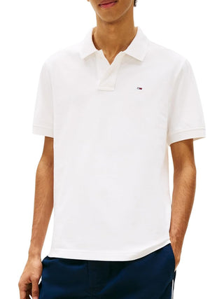 Tommy Hilfiger Polo Manica Corta Uomo Mod. DM0DM22711 YBL Bianco
