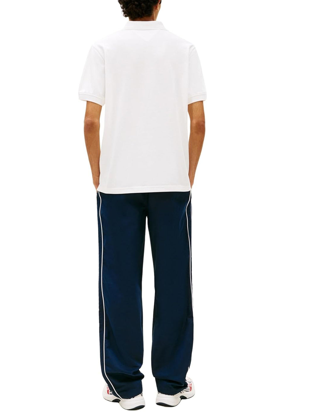 Tommy Hilfiger Polo Manica Corta Uomo Mod. DM0DM22711 YBL Bianco