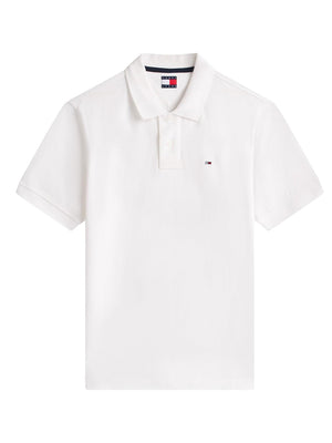 Tommy Hilfiger Polo Manica Corta Uomo Mod. DM0DM22711 YBL Bianco
