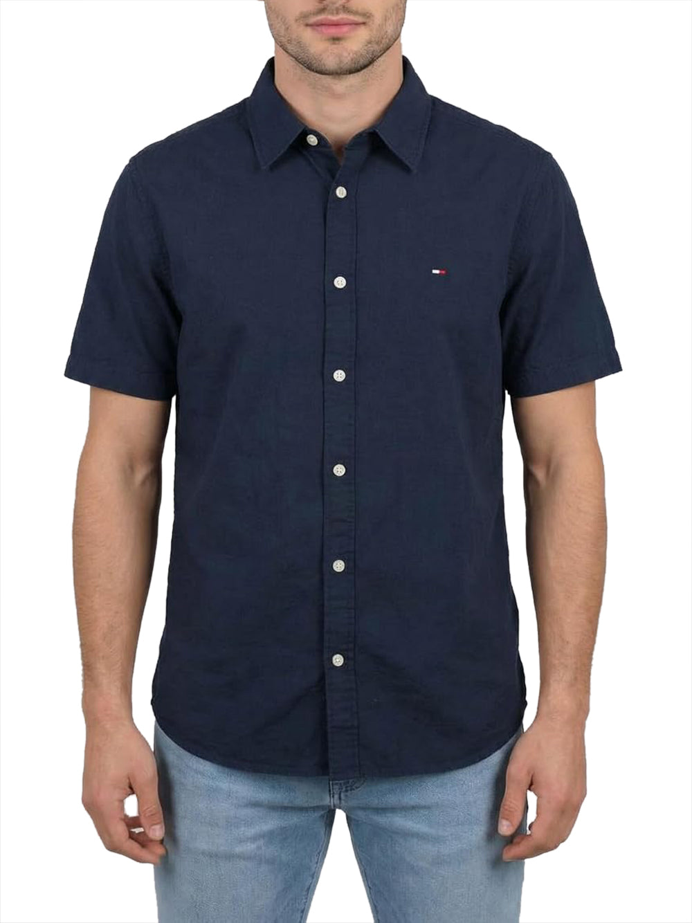 Tommy Hilfiger Bermuda Uomo Mod. DM0DM23017 YBL Ecru